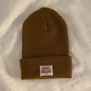 Carhartt A18 Heritage beanie in mustard